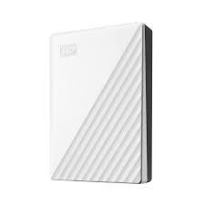 External HDD WESTERN DIGITAL My Passport WDBR9S0060BWT-WESN 6TB USB 3.2 Colour White WDBR9S0060BWT-WESN