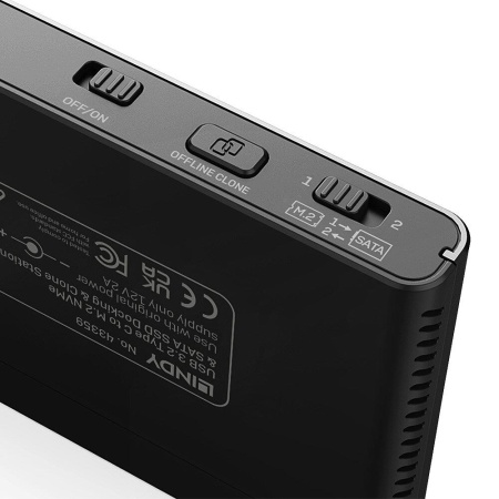 I/O DOCKING &CLONE STATION/USB3.2 TO M.2&SATA 43359 LINDY - Image 4