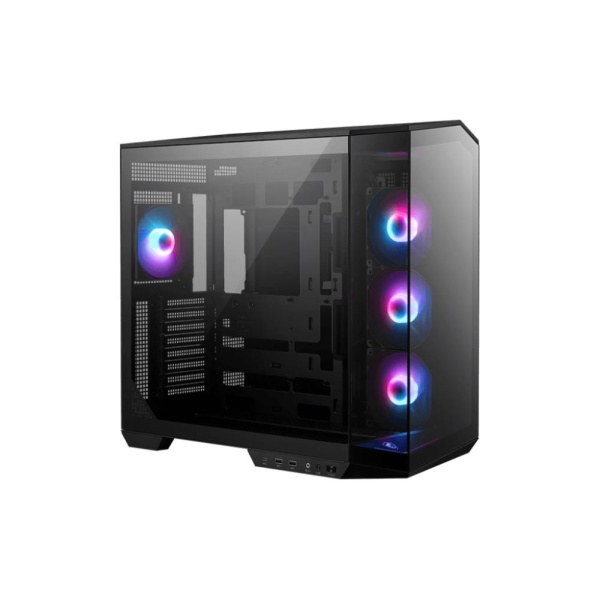 Case MSI MAG PANO 100R PZ MidiTower Case product features Transparent panel ATX MicroATX MiniITX Colour Black MAGPANO100RPZ