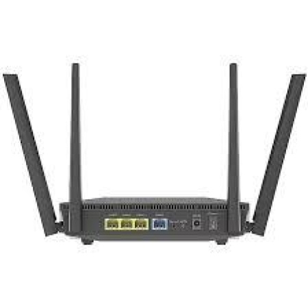 Wireless Router ASUS Wireless Router 1800 Mbps Mesh IEEE 802.11a IEEE 802.11b IEEE 802.11g IEEE 802.11n IEEE 802.11ac IEEE 802.11ax Number of antennas 4 RT-AX52 - Image 2