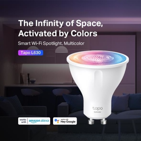 Smart Light Bulb TP-LINK Power consumption 3.7 Watts Luminous flux 350 Lumen Beam angle 40 degrees 0 ºC~ 40 ºC TAPOL630 - Image 2