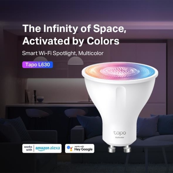 Smart Light Bulb TP-LINK Power consumption 3.7 Watts Luminous flux 350 Lumen Beam angle 40 degrees 0 ºC~ 40 ºC TAPOL630 - Image 2