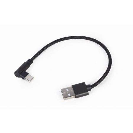 CABLE USB2 TO USB-C ANGLED/CC-USB2-AMCML-0.2M GEMBIRD - Image 2