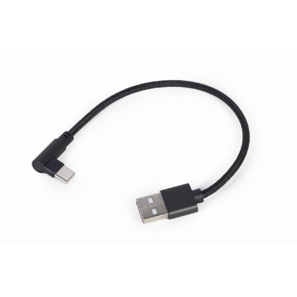 CABLE USB2 TO USB-C ANGLED/CC-USB2-AMCML-0.2M GEMBIRD - Image 2