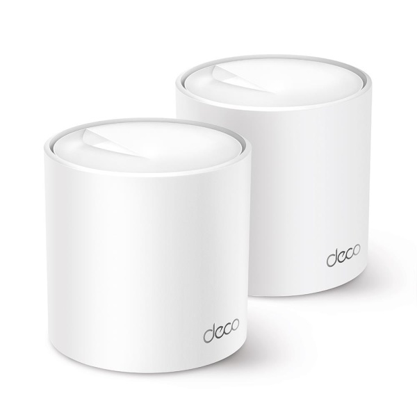 Wireless Router TP-LINK Wireless Router 2-pack 2900 Mbps Mesh Wi-Fi 6 3x10/100/1000M Number of antennas 2 DECOX50(2-PACK)