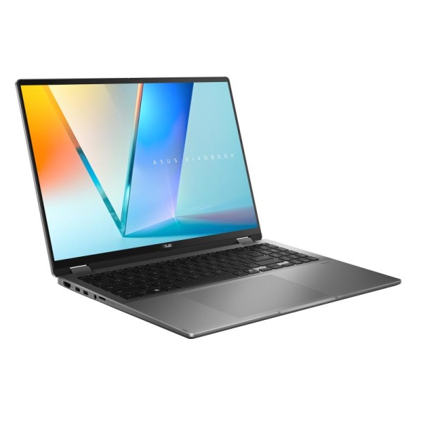 Ultrabook ASUS VivoBook Flip TP3607SA-RJ033W CPU  Core Ultra u7-256V 2200 MHz 16" Touchscreen 2880x1800 RAM 16GB LPDDR5x SSD 1TB Intel Arc Graphics Integrated ENG Card Reader Micro SD Windows 11 Home Grey 1.78 kg 90NB1511-M001U0 - Image 2