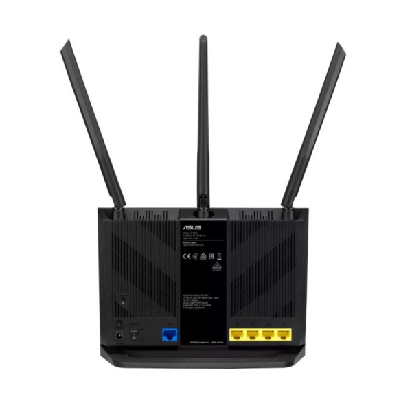 Wireless Router ASUS Wireless Router 1800 Mbps Wi-Fi 5 Wi-Fi 6 1 WAN 4x10/100/1000M Number of antennas 4 4G-AX56 - Image 2