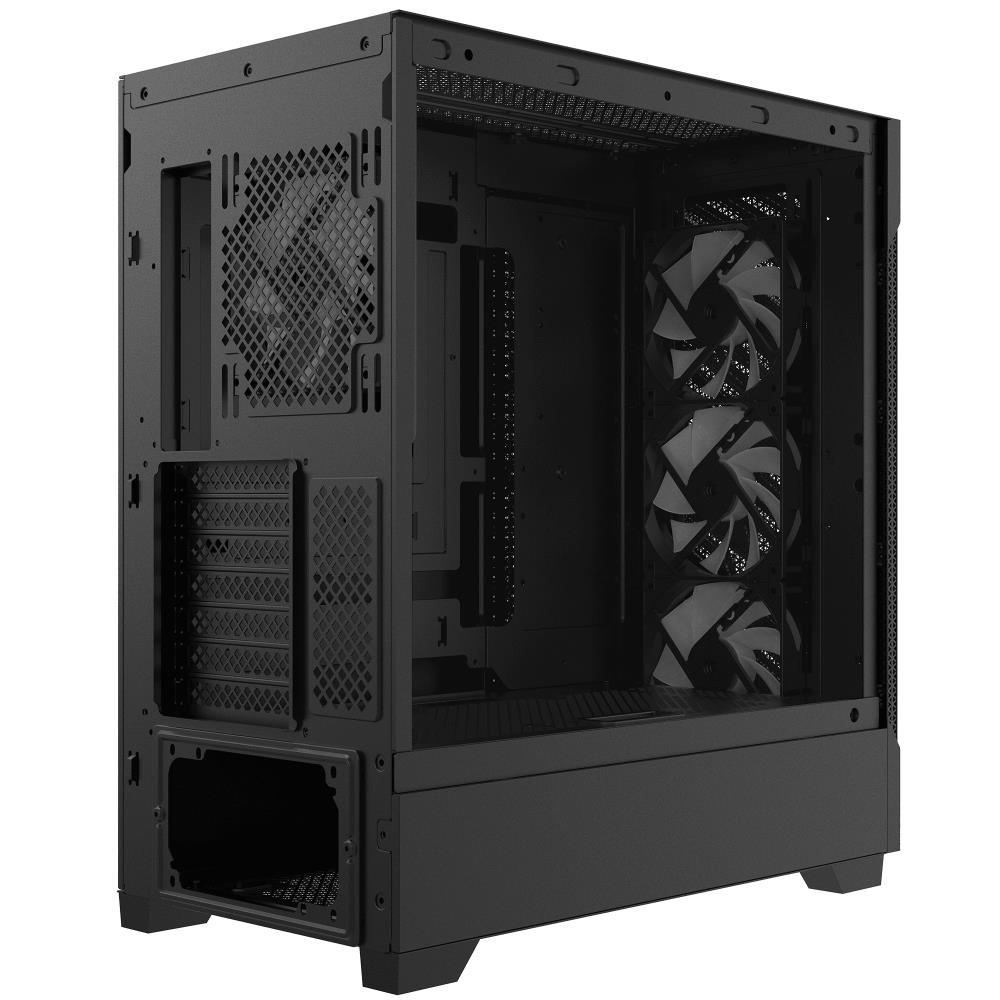 Case ADATA STARKER AIR BTF MidiTower ATX EATX MicroATX MiniITX Colour Black STARKERAIRBTFMTA-BKCWW - Image 4