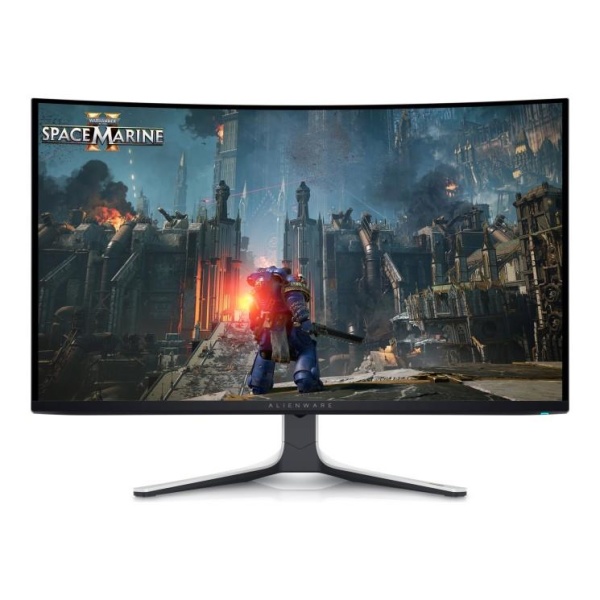 LCD Monitor DELL AW3225QF 32" Gaming Panel QD-OLED 3840x2160 16:9 Matte 0.03 ms Swivel Height adjustable Tilt Colour Black / White 210-BLLV