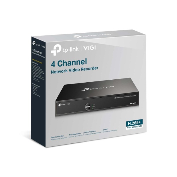 NET VIDEO RECORDER 4CH/VIGI NVR1004H TP-LINK - Image 4