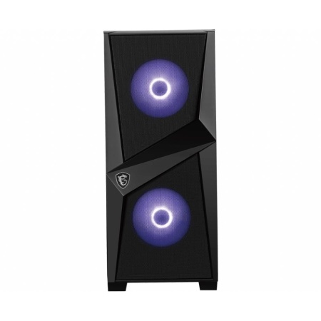 Case MSI MAG FORGE 100M MidiTower Not included ATX MicroATX MiniITX Colour Black MAGFORGE100M - Image 4