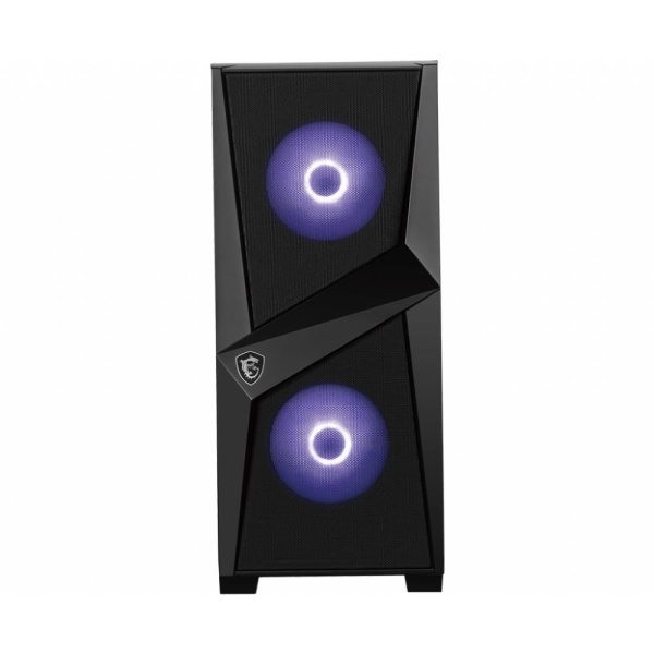 Case MSI MAG FORGE 100M MidiTower Not included ATX MicroATX MiniITX Colour Black MAGFORGE100M - Image 4