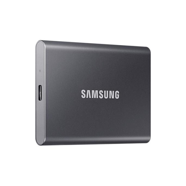External SSD SAMSUNG T7 1TB USB 3.2 Write speed 1000 MBytes/sec Read speed 1050 MBytes/sec MU-PC1T0T/WW - Image 2