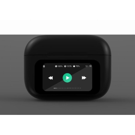 HEADSET BLUETOOTH/TWS-LCD-ANC-01-BK GEMBIRD - Image 2