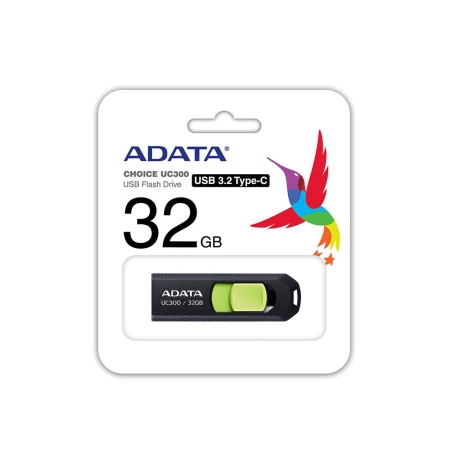 MEMORY DRIVE FLASH USB-C 32GB/ACHO-UC300-32G-RBK/GN ADATA - Image 4