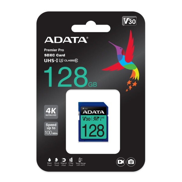 MEMORY SDXC 128GB V30/ASDX128GUI3V30S-R ADATA - Image 2