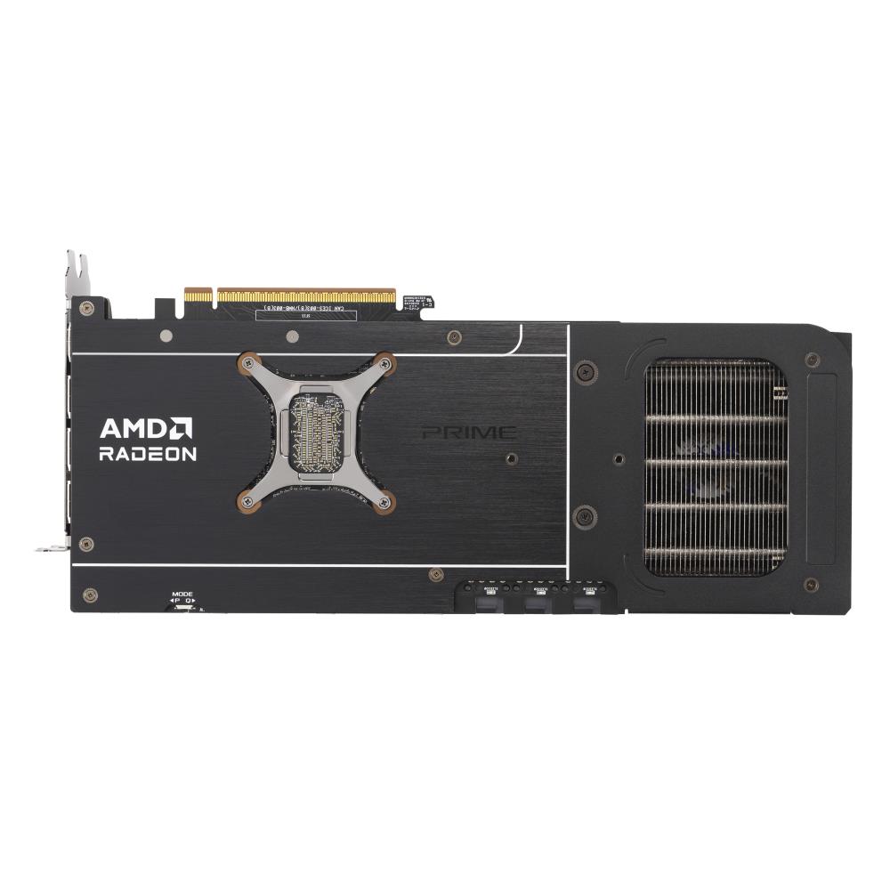 Graphics Card ASUS AMD Radeon RX 9070 XT 16 GB GDDR6 256 bit PCIE 5.0 16x Triple slot Fansink 1xHDMI 3xDisplayPort PRIME-RX9070XT-O16G - Image 3