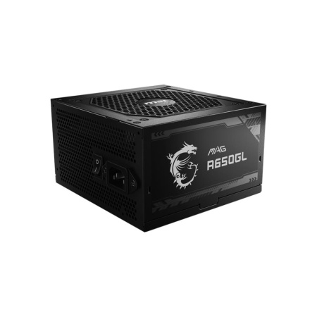 Power Supply MSI 650 Watts Efficiency 80 PLUS GOLD PFC Active MTBF 1500000 hours MAGA650GL