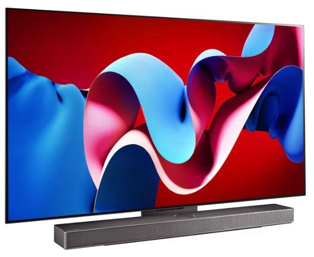TV Set LG 55" OLED/4K/Smart 3840x2160 Wireless LAN Bluetooth webOS Black OLED55C41LA - Image 2
