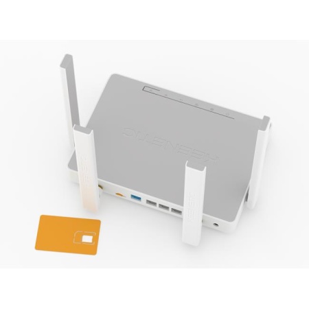 Wireless Router KEENETIC Wireless Router 1200 Mbps Mesh Wi-Fi 5 USB 2.0 4x10/100/1000M Number of antennas 4 4G KN-2910-01-EU - Image 6