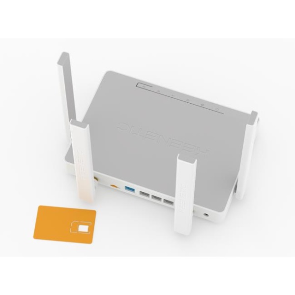 Wireless Router KEENETIC Wireless Router 1200 Mbps Mesh Wi-Fi 5 USB 2.0 4x10/100/1000M Number of antennas 4 4G KN-2910-01-EU - Image 6