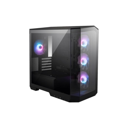 Case MSI MidiTower Case product features Transparent panel Not included MicroATX Colour Black MAGPANOM100RPZ