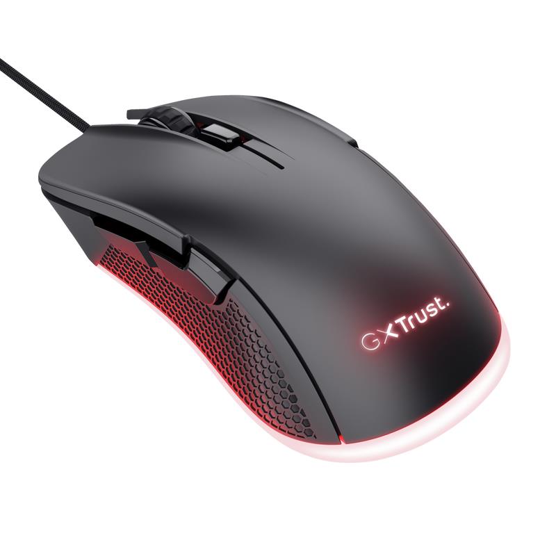 MOUSE USB OPTICAL GAMING/GXT 922 YBAR BLACK 24729 TRUST - Image 2