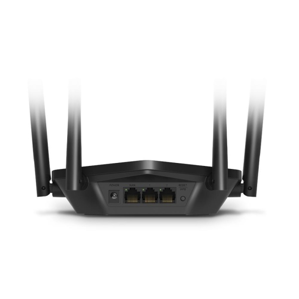 Wireless Router MERCUSYS 1500 Mbps Wi-Fi 6 IEEE 802.11a/b/g IEEE 802.11n IEEE 802.11ac IEEE 802.11ax 3x10/100/1000M LAN  WAN ports 1 Number of antennas 4 MR60X - Image 3