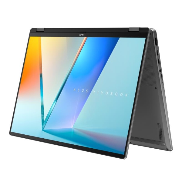 Ultrabook ASUS VivoBook Flip TP3607SA-RJ033W CPU  Core Ultra u7-256V 2200 MHz 16" Touchscreen 2880x1800 RAM 16GB LPDDR5x SSD 1TB Intel Arc Graphics Integrated ENG Card Reader Micro SD Windows 11 Home Grey 1.78 kg 90NB1511-M001U0 - Image 3