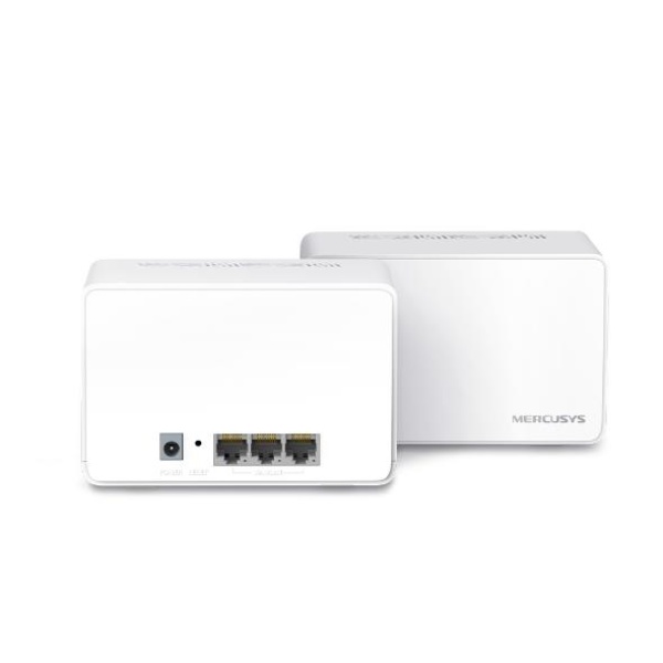 Wireless Router MERCUSYS Wireless Router 2-pack 3000 Mbps Mesh 3x10/100/1000M HALOH80X(2-PACK) - Image 2