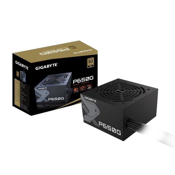 Power Supply GIGABYTE GP-P650G 650 Watts Efficiency 80 PLUS GOLD PFC Active MTBF 100000 hours GP-P650G - Image 6