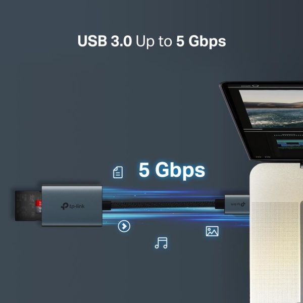MEMORY READER USB3 SD&MICROSD/UA430 TP-LINK - Image 5