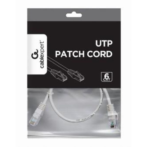 PATCH CABLE CAT6 UTP 0.5M/GREY PP6U-0.5M GEMBIRD - Image 2