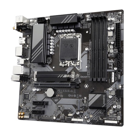 Mainboard GIGABYTE Intel B760 Express LGA1700 Micro-ATX Memory DDR5 Memory slots 4 2xPCI-Express 3.0 1x 1xPCI-Express 4.0 16x 2xM.2 1xHDMI 2xDisplayPort 2xAudio-In 1xAudio-Out 2xUSB 2.0 3xUSB 3.2 1xUSB-C 1xPS/2 1xRJ45 B760MDS3HAX1.2 - Image 3