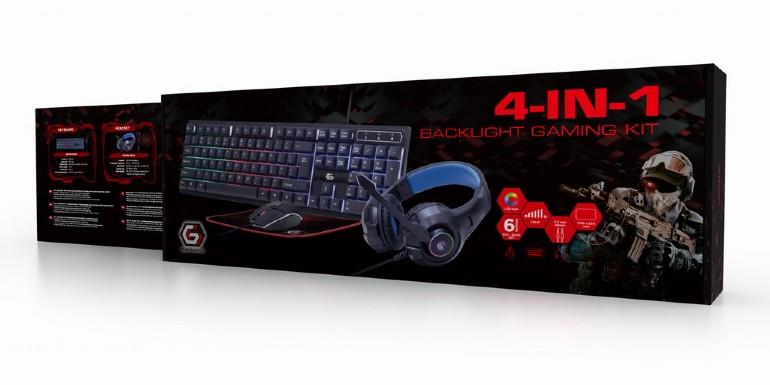 KEYBOARD USB GAMING KIT ENG/GHOST GGS-UMGL4-02 GEMBIRD - Image 6