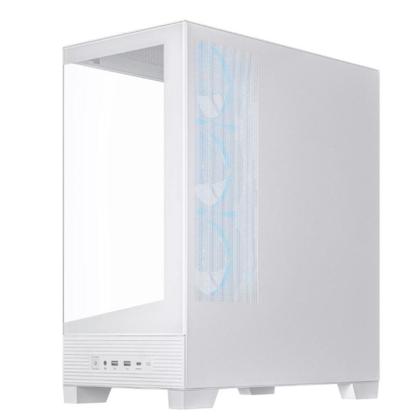 Case ASUS ASUS A31 PLUS Case MidiTower Case product features Transparent panel ATX BTX MicroATX MiniITX Colour White A31PLUSTGARGBWHITE - Image 5