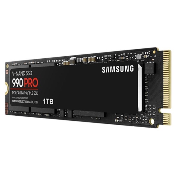 SSD SAMSUNG 990 PRO 1TB M.2 PCIE NVMe MLC Write speed 6900 MBytes/sec Read speed 7450 MBytes/sec 2.3mm TBW 600 TB MTBF 1500000 hours MZ-V9P1T0BW - Image 3