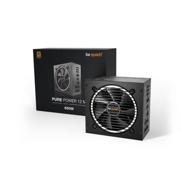 Power Supply BE QUIET 650 Watts Peak Power 720 Watts Efficiency 80 PLUS GOLD PFC Active MTBF 100000 hours BN342 - Image 3