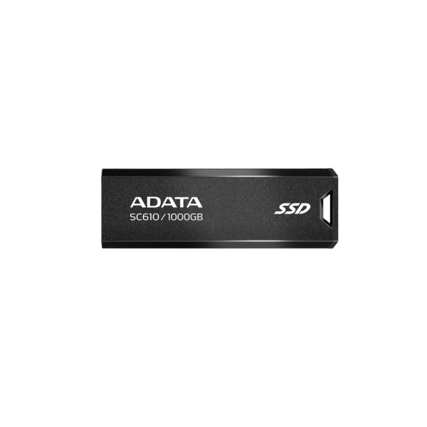External SSD ADATA SC610 1TB USB 3.2 Write speed 500 MBytes/sec Read speed 550 MBytes/sec SC610-1000G-CBK/RD - Image 5
