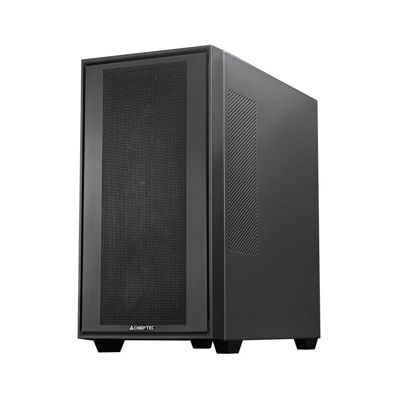 Case CHIEFTEC Night Hunter MidiTower Case product features Transparent panel Not included ATX EATX MicroATX MiniITX Colour Black GS-03B-BLK-OP - Image 3