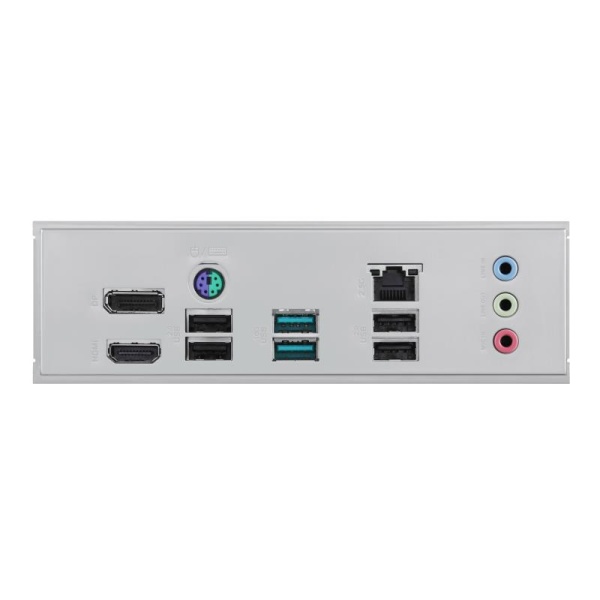 Mainboard ASUS Intel B760 Express LGA1700 Micro-ATX Memory DDR5 Memory slots 4 1xPCI-Express 4.0 1x 2xPCI-Express 4.0 16x 2xM.2 1xHDMI 1xDisplayPort 4xUSB 2.0 2xUSB 3.2 1xPS/2 1xRJ45 3xAudio port PRIMEB760M-PLUS - Image 6