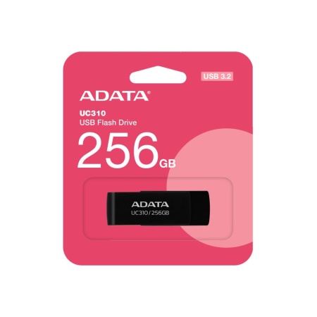 MEMORY DRIVE FLASH USB3.2 256G/BLACK UC310-256G-RBK ADATA - Image 4