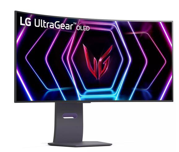 Monitor LG 39GS95QE-B 39" Gaming/Curved/21 : 9 Panel OLED 3440x1440 21:9 240Hz Matte 0.03 ms Swivel Height adjustable Tilt Colour Black 39GS95QE-B - Image 2