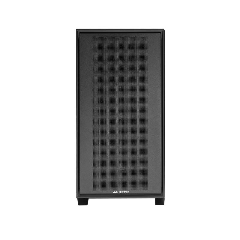 Case CHIEFTEC Night Hunter MidiTower Case product features Transparent panel Not included ATX EATX MicroATX MiniITX Colour Black GS-03B-BLK-OP - Image 2