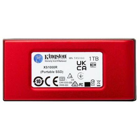 External SSD KINGSTON XS1000 1TB USB 3.2 Write speed 1000 MBytes/sec Read speed 1050 MBytes/sec SXS1000R/1000G - Image 3