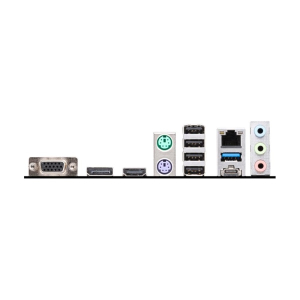 Mainboard MSI Intel B760 Express LGA1700 Micro-ATX Memory DDR4 Memory slots 4 2xPCI-Express 1x 1xPCI-Express 16x 2xM.2 1x15pin D-sub 1xHDMI 1xDisplayPort 4xUSB 2.0 1xUSB 3.2 1xUSB-C 2xPS/2 1xRJ45 3xAudio port PROB760M-PDDR4 - Image 5
