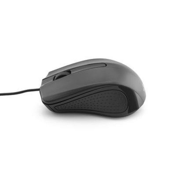 MOUSE USB OPTICAL BLACK/3-BUTTON MROS210 MEDIARANGE - Image 2