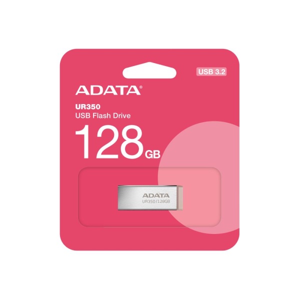 MEMORY DRIVE FLASH USB3.2 128G/BROWN UR350-128G-RSR/BG ADATA - Image 5
