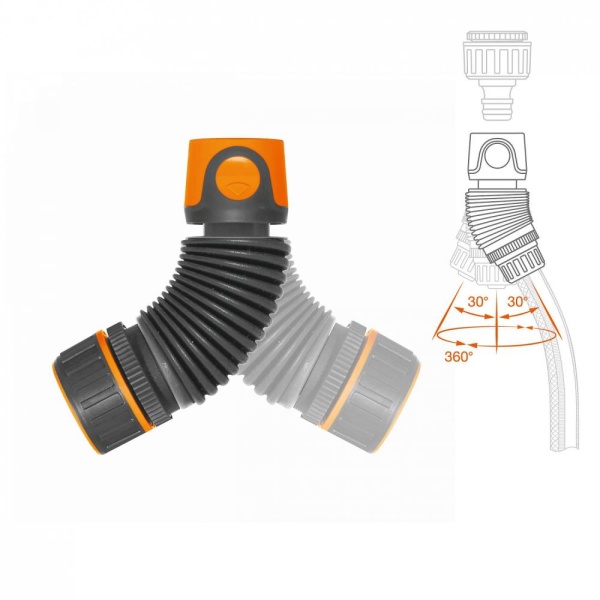 HOSE ACC CONNECTOR FLEXIBLE/1/2" DWC 2815 DAEWOO - Image 2