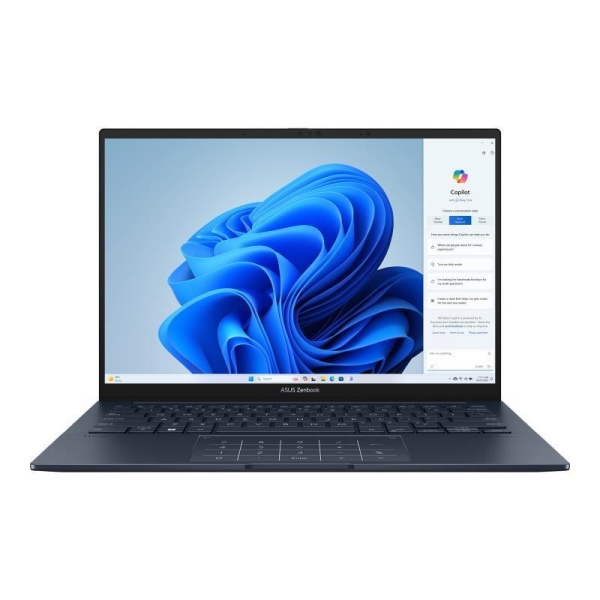 Notebook ASUS ZenBook Series UX3405MA-PP069W CPU  Core Ultra u7-155H 1400 MHz 14" 2880x1800 RAM 16GB LPDDR5x SSD 1TB Intel Arc Graphics Integrated ENG Windows 11 Home Blue 1.28 kg 90NB11R1-M00350 - Image 2